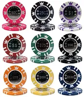 Coin Inlay 15 Gram Poker Chips Sample BRY000641U