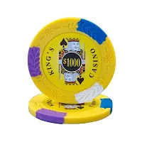 King&#039;s Casino 14 gram Pro Clay (25 Pack) BRY000886U