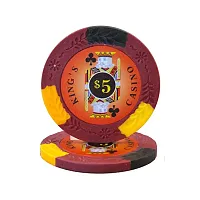 King&#039;s Casino 14 gram Pro Clay (25 Pack) BRY000889U