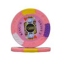 King&#039;s Casino 14 gram Pro Clay (25 Pack) BRY000892U