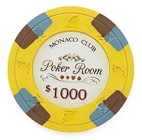 Clay Monaco Club 13.5g Poker Chip (25 Pack) BRY001067U