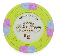 Clay Monaco Club 13.5g Poker Chip (25 Pack) BRY001068U