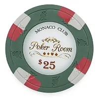 Clay Monaco Club 13.5g Poker Chip (25 Pack) BRY001069U
