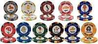 Nile Club 10 Gram Ceramic Poker Chip Sample BRY001249U