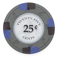 Clay Poker Knights 13.5g Poker Chip (25 Pack) BRY001261U