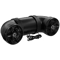 Soundtorm Amplifed Boomtube For Atv 8&quot; Marine Speakers 700W Blue