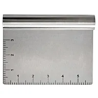 Better Houseware 120 Dough Scraper/Cutter, Silver