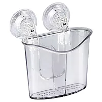 Better Houseware 1422 Heavy-Duty Suction-Cup Cutlery Holder, Clear