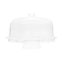 Better Houseware 885 Convertible 3-Piece Clear-Acrylic Cake Cover Set