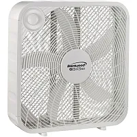 Brentwood Kool Zone F-20Sw F-20S 3-Speed 60-Watt 20-In. Box Fan (White)