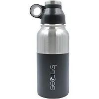 Brentwood Geojug G-1032Bk Stainless Steel Vacuum-Insulated Water Bottle (0.9 L;