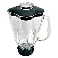 Brentwood P-Ost723 60-Oz. Blender Glass Jar Replacement 6-Piece Set For Oster Bl