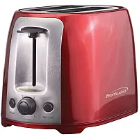 Brentwood Ts-292R 2-Slice Cool-Touch Toaster With Extra-Wide Slots (Red)
