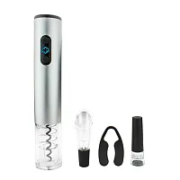 Brentwood Wa-2001S Electric Wine Bottle Opener With Foil Cutter, Vacuum Stopper,