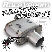 BLACK WIDOW BWAHW25P Race Venom 6&#039; - 2.5&#039; Offset/Center