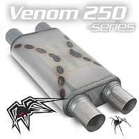 BLACK WIDOW BWDDV222 Venom 250-Series 2.5&#039; Dual/Dual