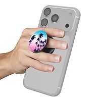 Xyst Xys-Pgr30 Universal Phone Grip Collapsible Stand And Holder (Tropical)