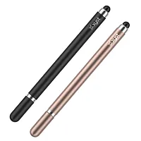 Xyst Xys-Stl2Pbr Dual-Tip Stylus Pen Precision Disc And Soft Rubber Tips For Tou