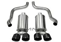 CORSA EXHST 21012BLK Axle-Back