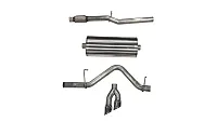 CORSA EXHST 21030 3.0&#039; Cat-Back Dual Rear Exit With