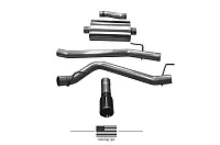 CORSA EXHST 21060BLKUS Exhaust System