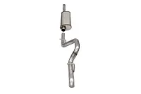 CORSA EXHST 21123 Cat-Back System With Turned Down Ti