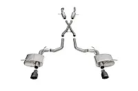 CORSA EXHST 21195BLK 2.75&#039; Dual Rear Exit Cat-Back Exhau