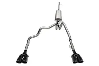 CORSA EXHST 21202BPC 3.0&#039; - 2.5&#039; Cat-Back Dual Rear Exit