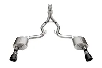 CORSA EXHST 21250BLK 3.0&#039; Dual Rear Exit Xtreme Cat-Back