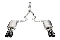 CORSA EXHST 21260BLK 3.0&#039; Dual Rear Exit Cat-Back With T