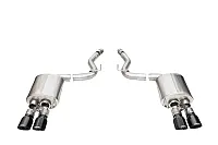 CORSA EXHST 21261BLK 3.0&#039; Dual Rear Exit Axle-Back With