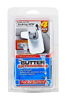 CAMCO 42120 Gutter Extensions White Set Of 4