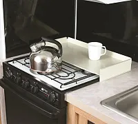CAMCO 43557 Stove Top Cover White Uni