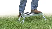 CAMCO 43675 Metal Step Stool Bi-Fold