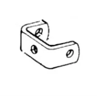 CAMCO 48361 U-Joint Bumper Bracket