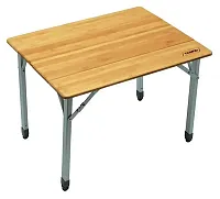 CAMCO 51895 Bamboo Folding Table W/Al Legs Adj