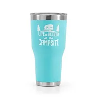 CAMCO 53058 Libatc Tumbler Cool Blue 30 Oz
