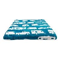 CAMCO 53440 Libatc - Fleece Blanket Blue Quee