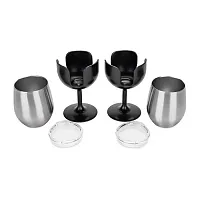 CAMCO 53485 Libatc Wine Tumbler 2-Pack 8Oz.