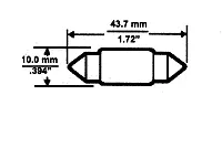 CAMCO 54859 Bulb 3175 Auto Interior