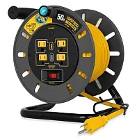 CAMCO 55291 Powergrip Extension Cord Reel 50&#039;