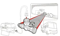 CAMCO 59093 Brass Tee W/ 3 Ports