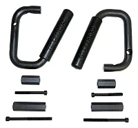 CROWN AUTO RT27049 Grab Handle Set Blk Steel Hndl Set