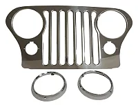 CROWN AUTO RT34031 Grille Overlay