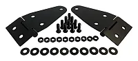 CROWN AUTO RT34095 Hood Hinge Set Black Ss