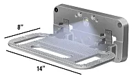 CARR 193012 Mega Hitch Step Polished