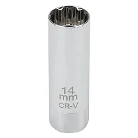 Performance Tool 3/8" Drive 14Mm Magnetic 12-Point Spark Plug Socket