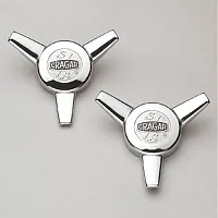 CARLSTAR 090952 5Lug Knockoff Cap 2/Pk