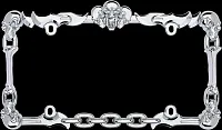 CRUISER 25231 Skull & Bone Chrome