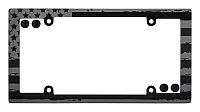 CRUISER 31250 License Plate Frames American Flag